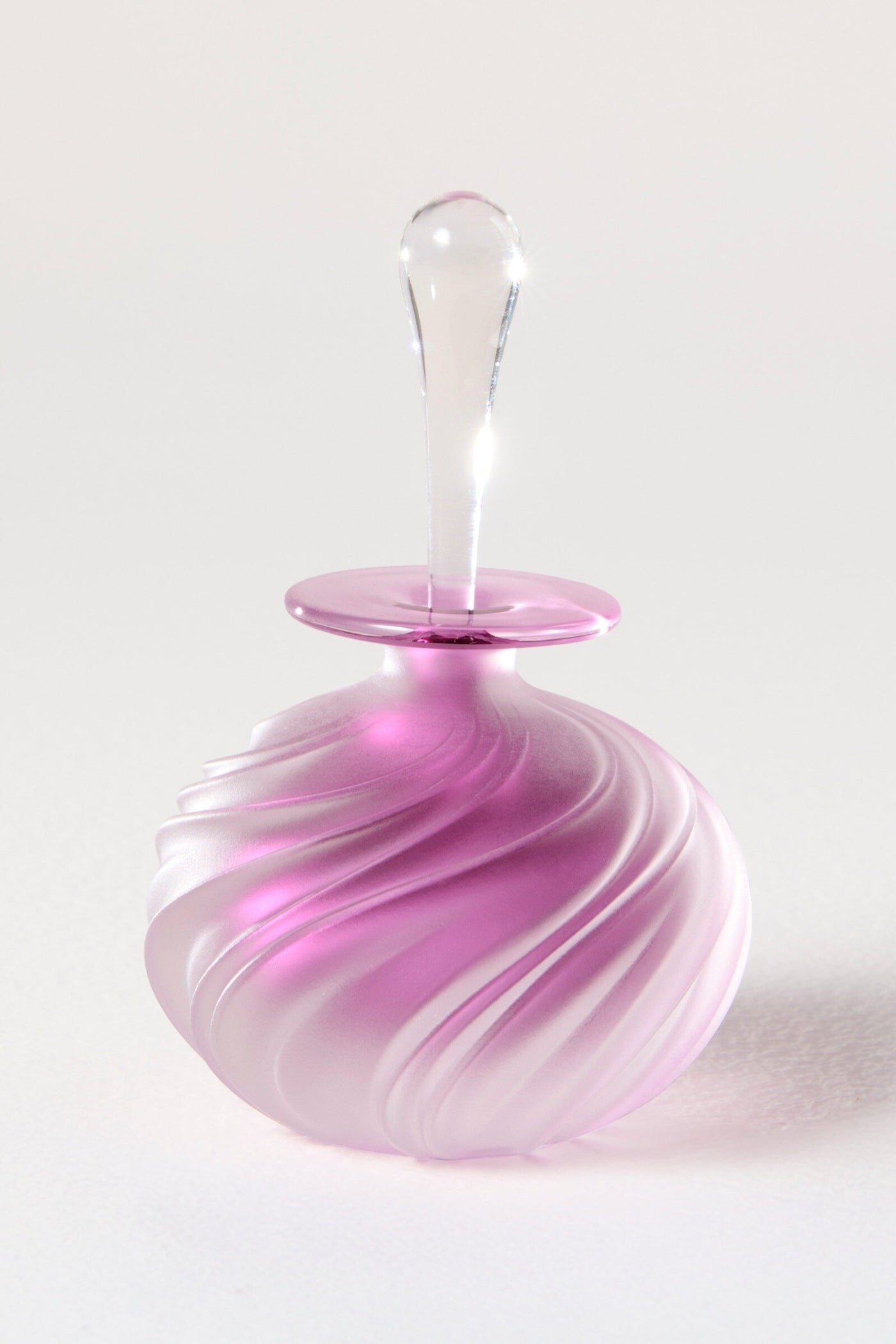 Magenta Mini Swirl Perfume Bottle