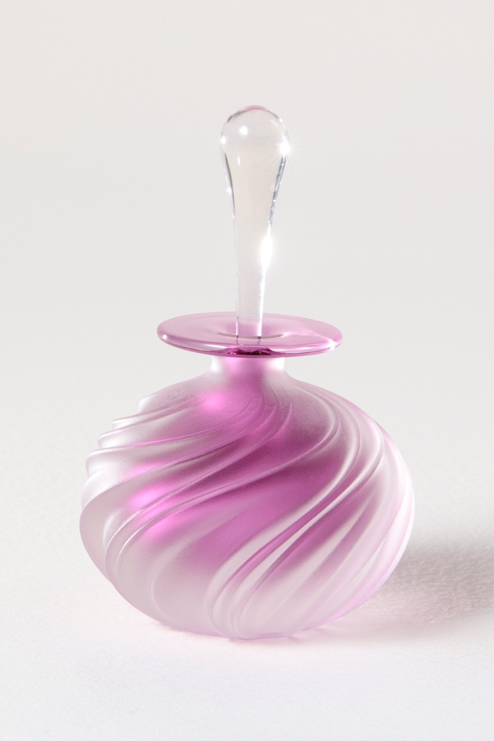 Magenta Mini Swirl Perfume Bottle