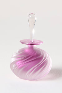 Magenta Mini Swirl Perfume Bottle