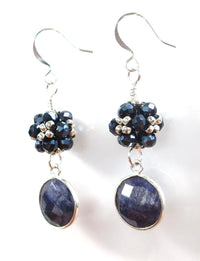 Sapphire Dangle Earrings