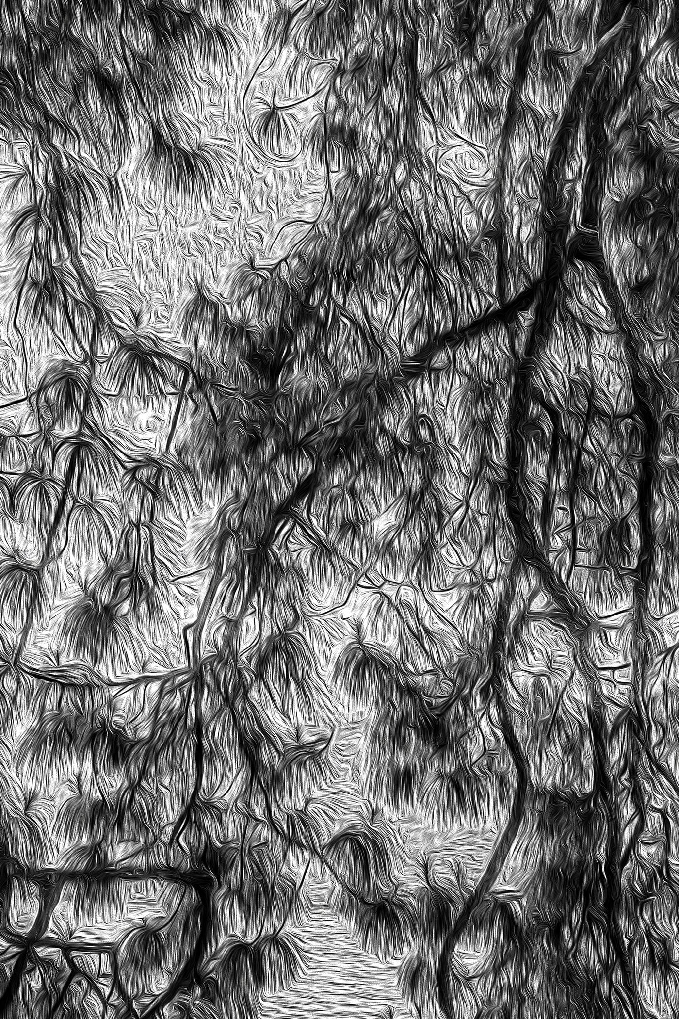 Lake Como Abstract