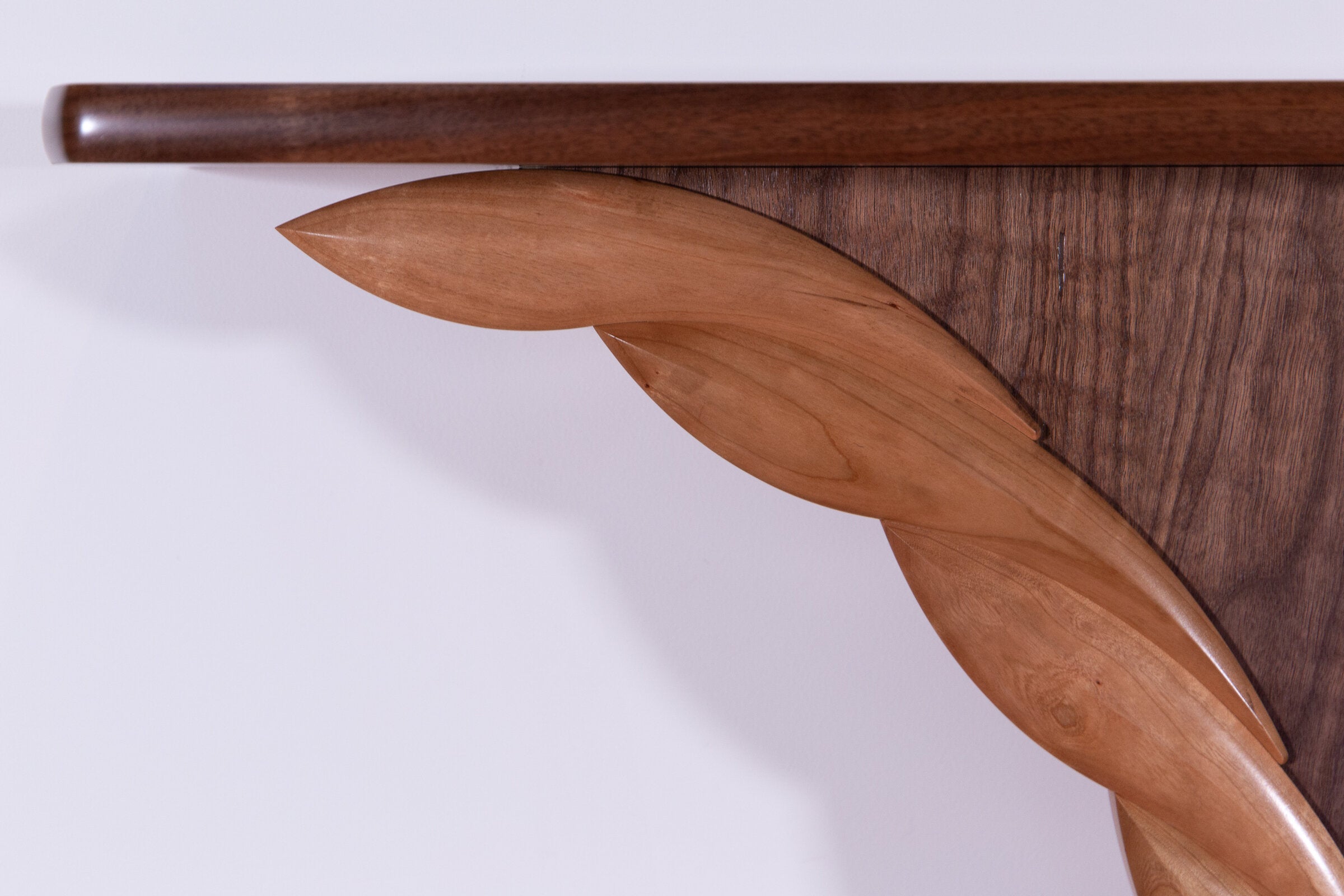 Walnut Wings Hall Table