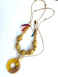 Sunny Bead Necklace Set