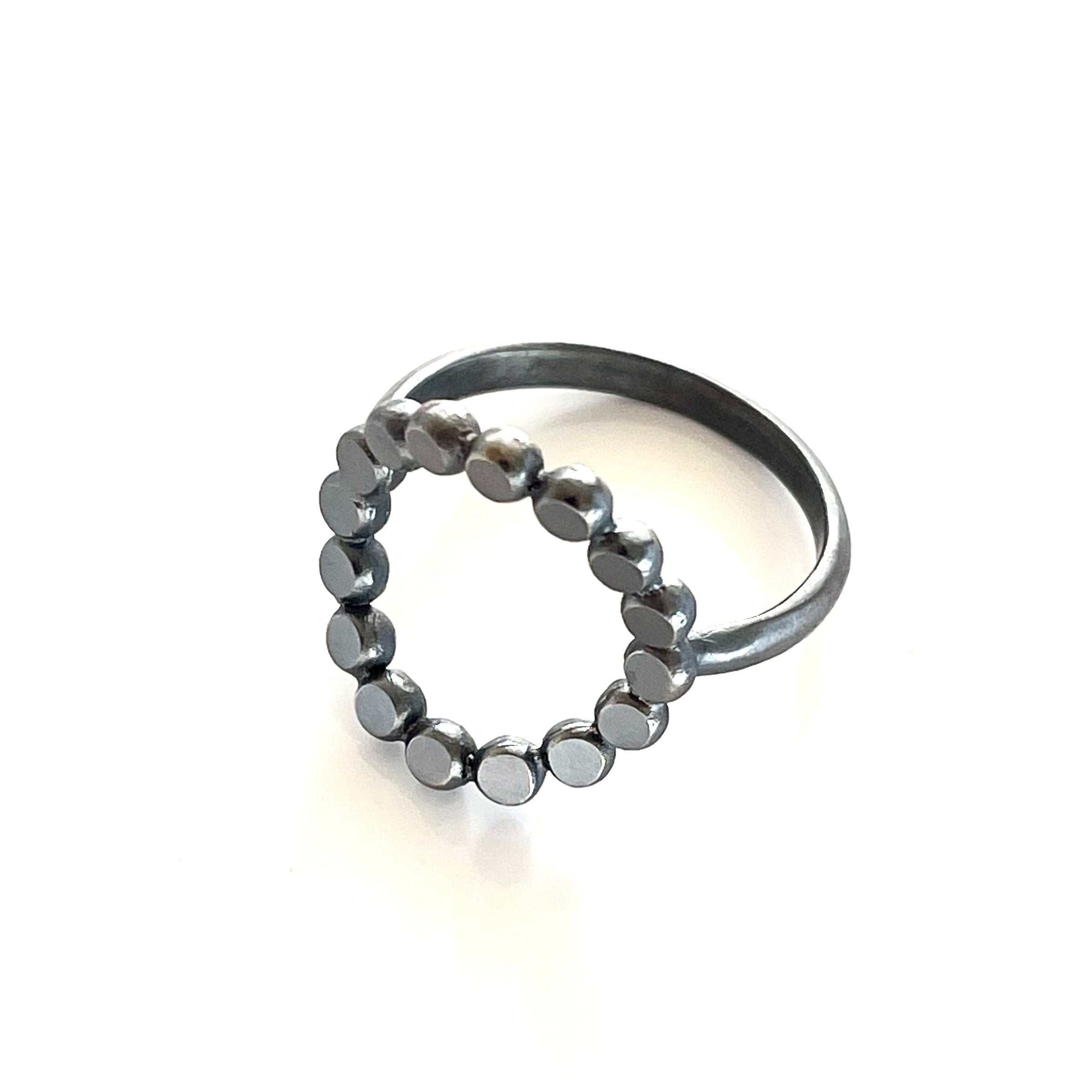 Oxidized silver