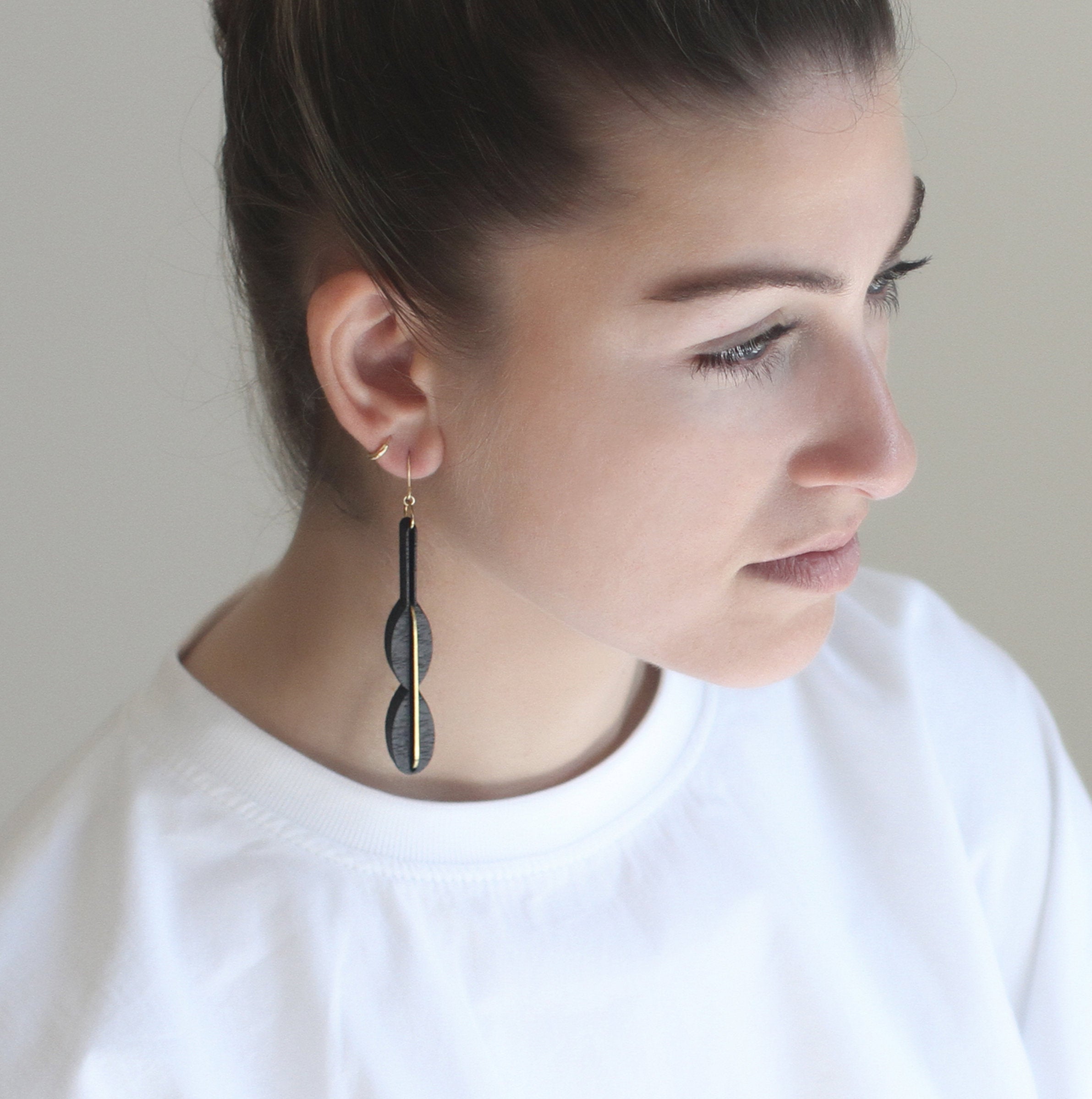 Bract Drop Earrings