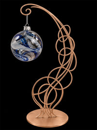 Soft Geometry Ornament Stand in Rose Gold
