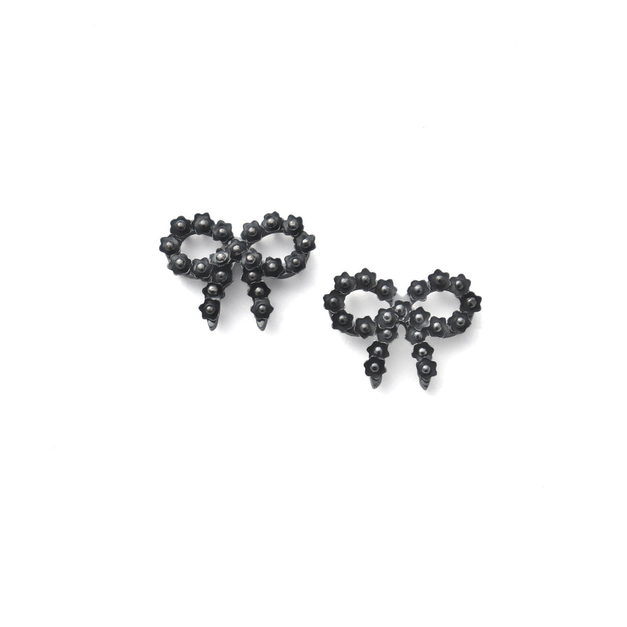Flower Bow Earrings