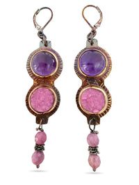 Purples & Pink Earrings