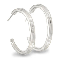 Silver Water Hoops