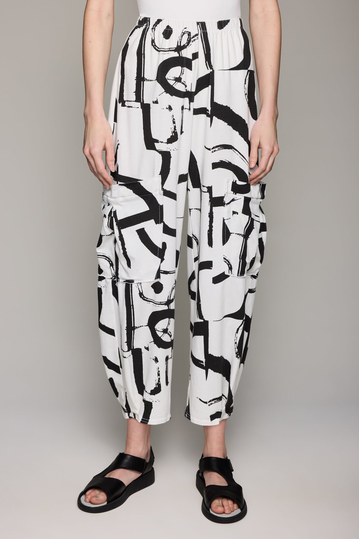Side Pocket Crop Pant