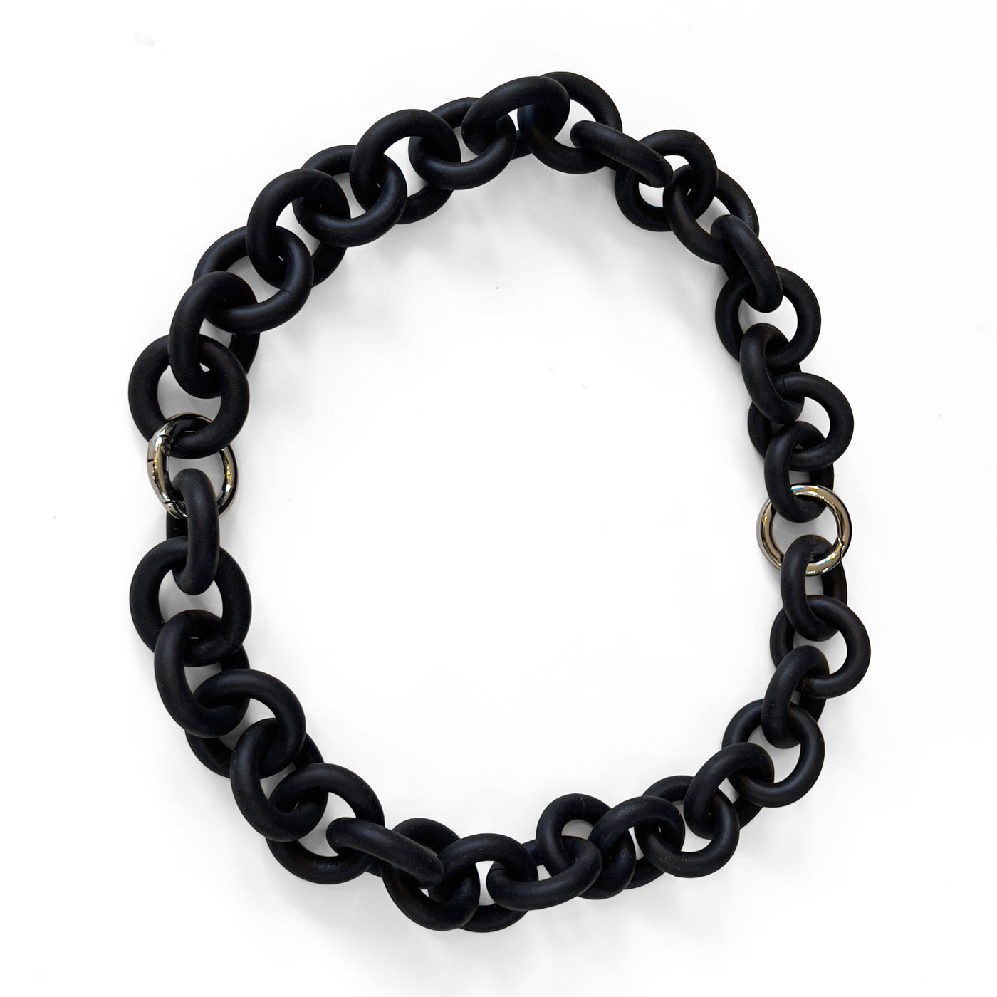 Lemon Topaz Convertible Rubber Necklace II