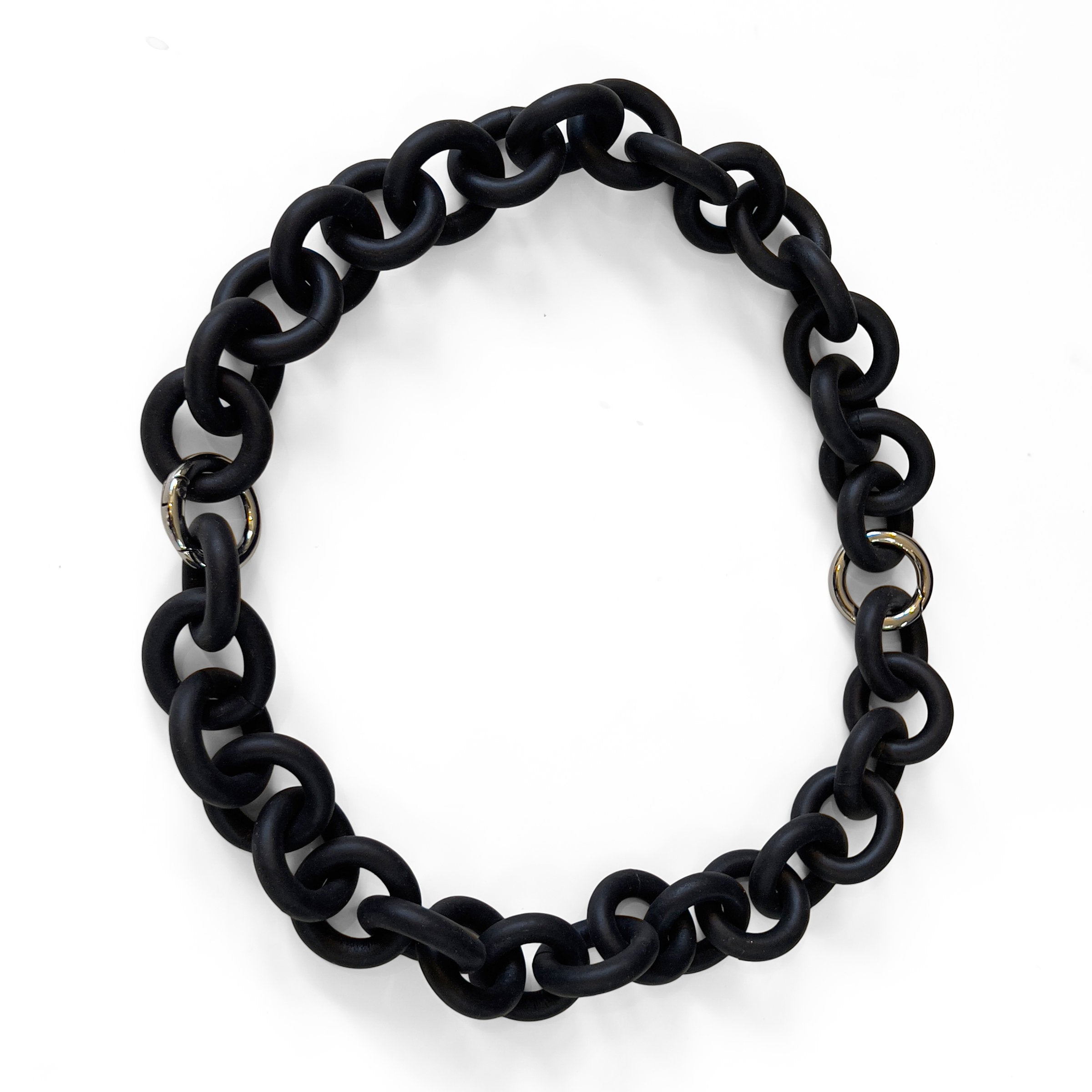 Lemon Topaz Convertible Rubber Necklace II