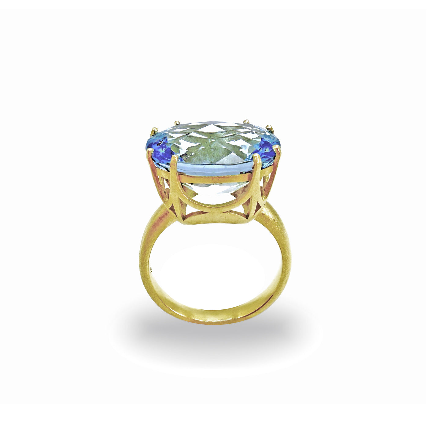 Aquamarine Aqueduct Ring