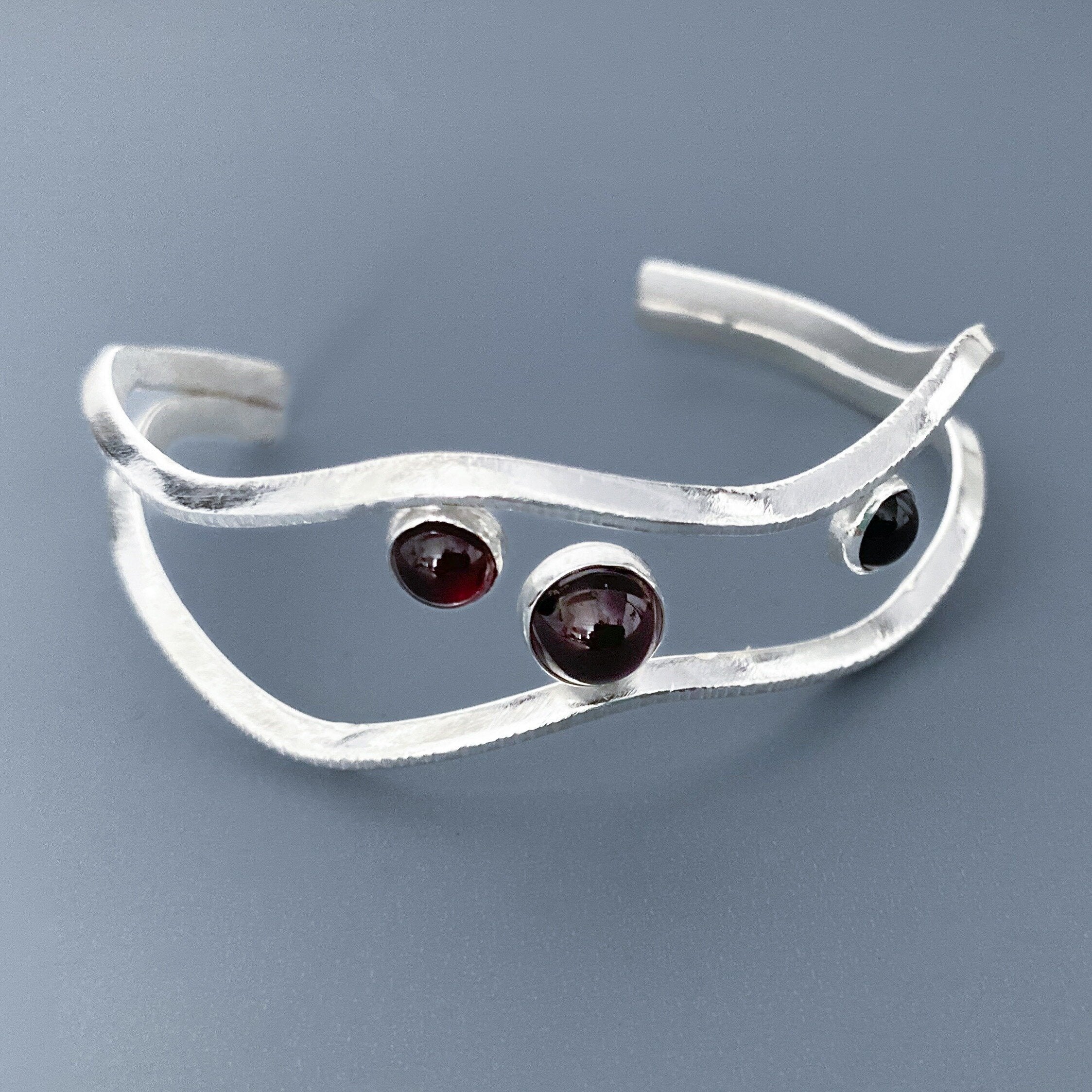 Garnet Wave Cuff