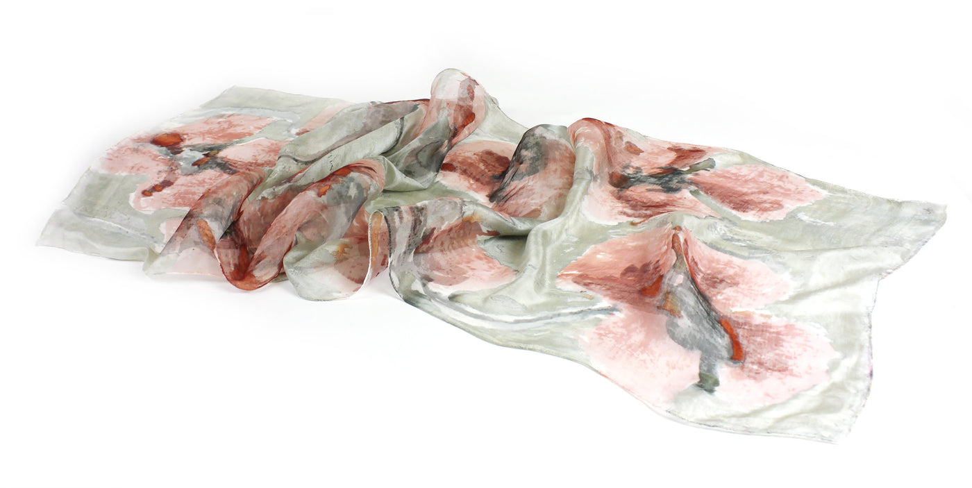 Poppy Organza Scarf