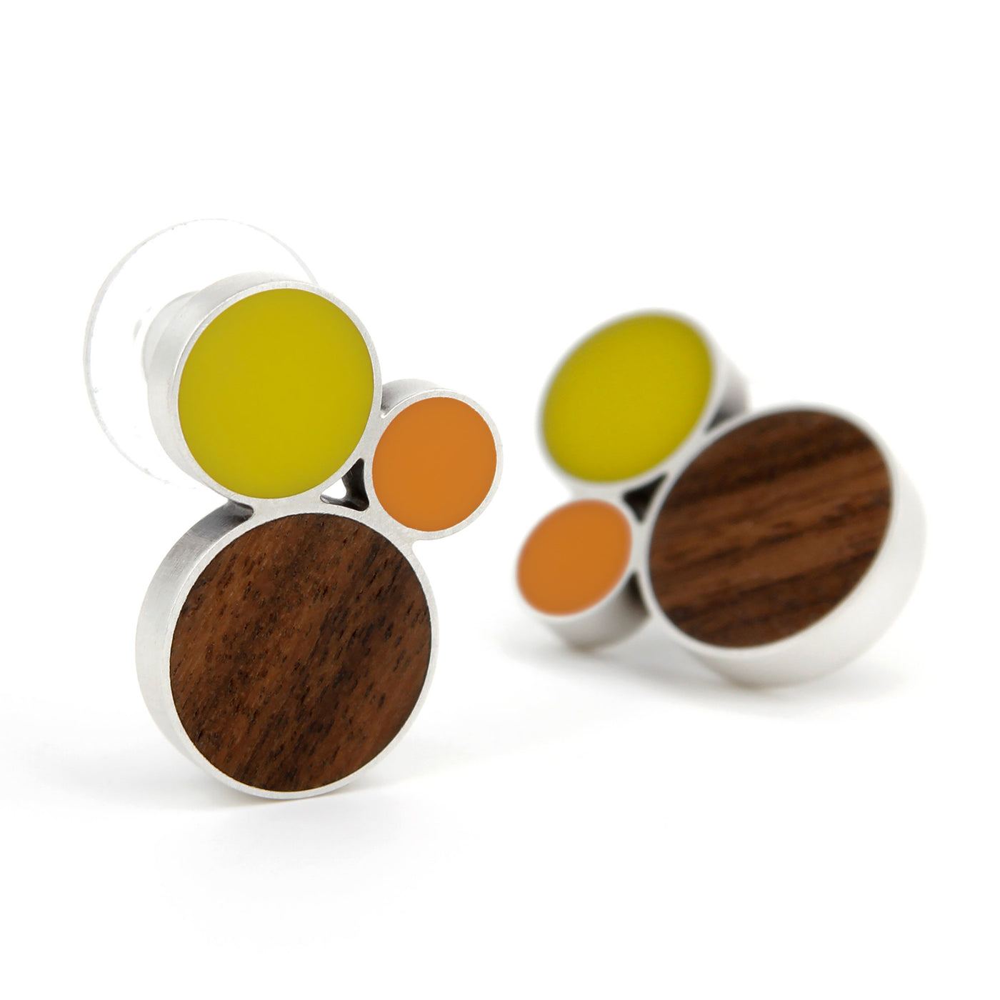 Node Large Post Earrings