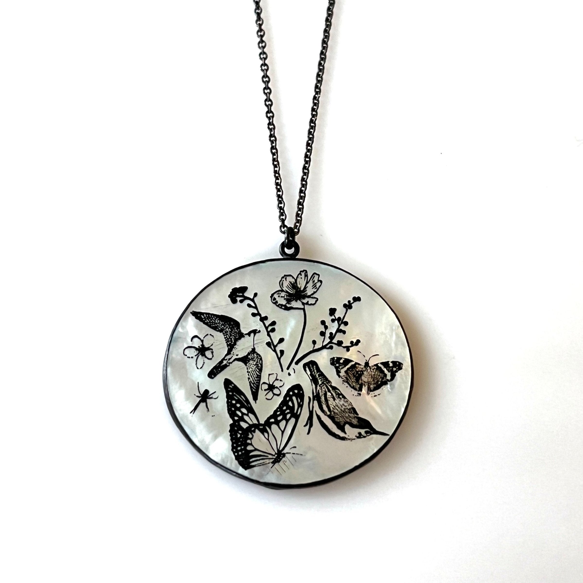 Spring Mandala Pendant