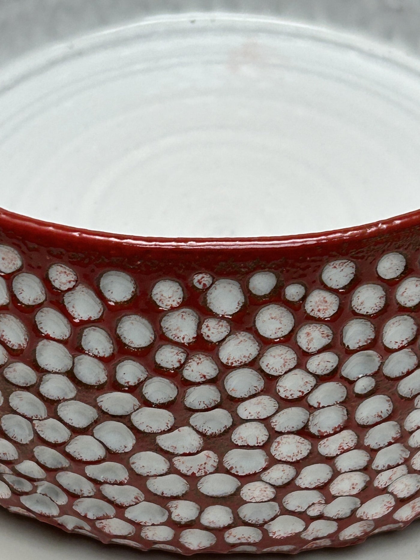 Red Clay Serving Bowl
