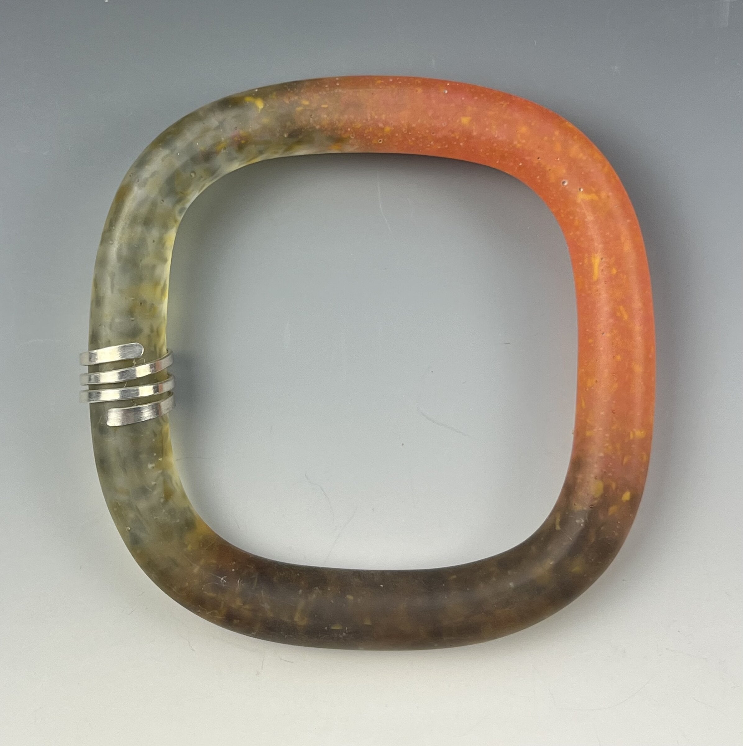 Small Sunrise Wrapped Square Bangle