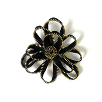Black Gerbera Flower Pin