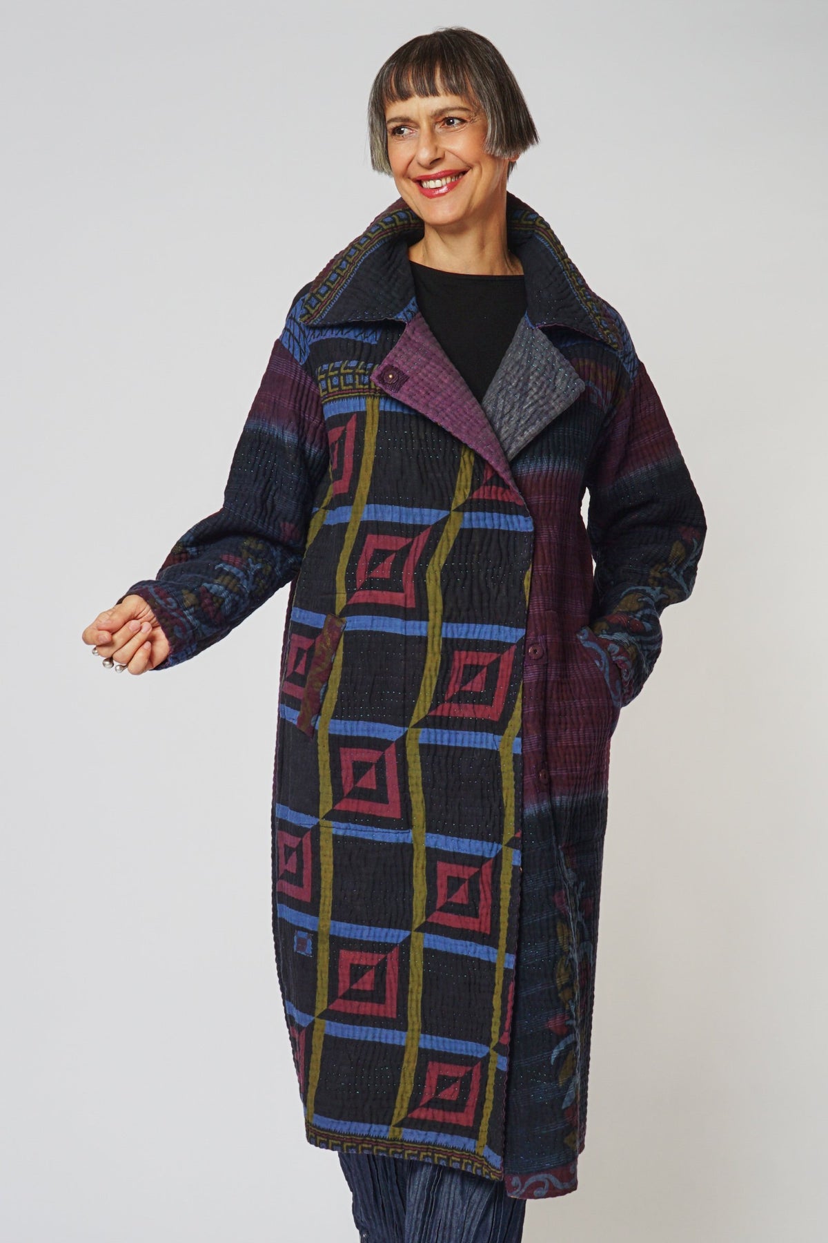 MMTS Holiday 2026 Double Breasted Long Coat