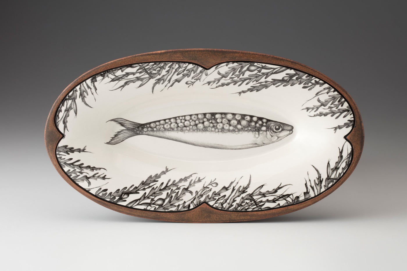 Oblong Serving Dish: Sardines