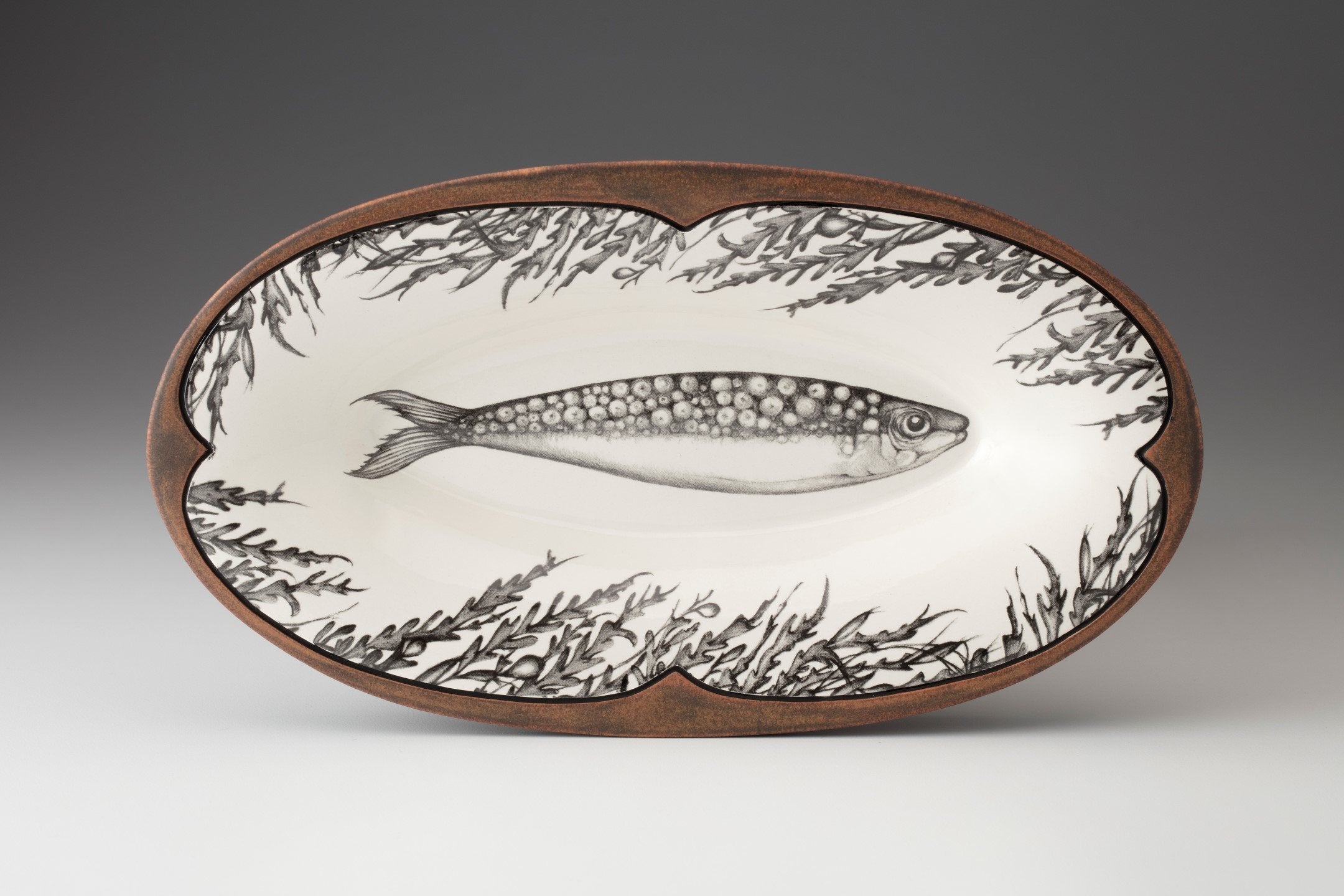 Oblong Serving Dish: Sardines
