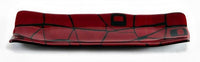 red on black