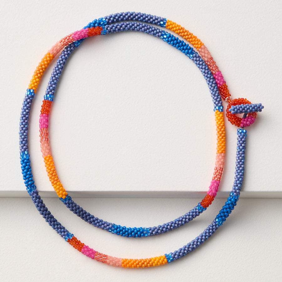 Sunrise Crochet Necklace
