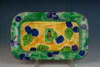 Blackberry Bee Butter Dish