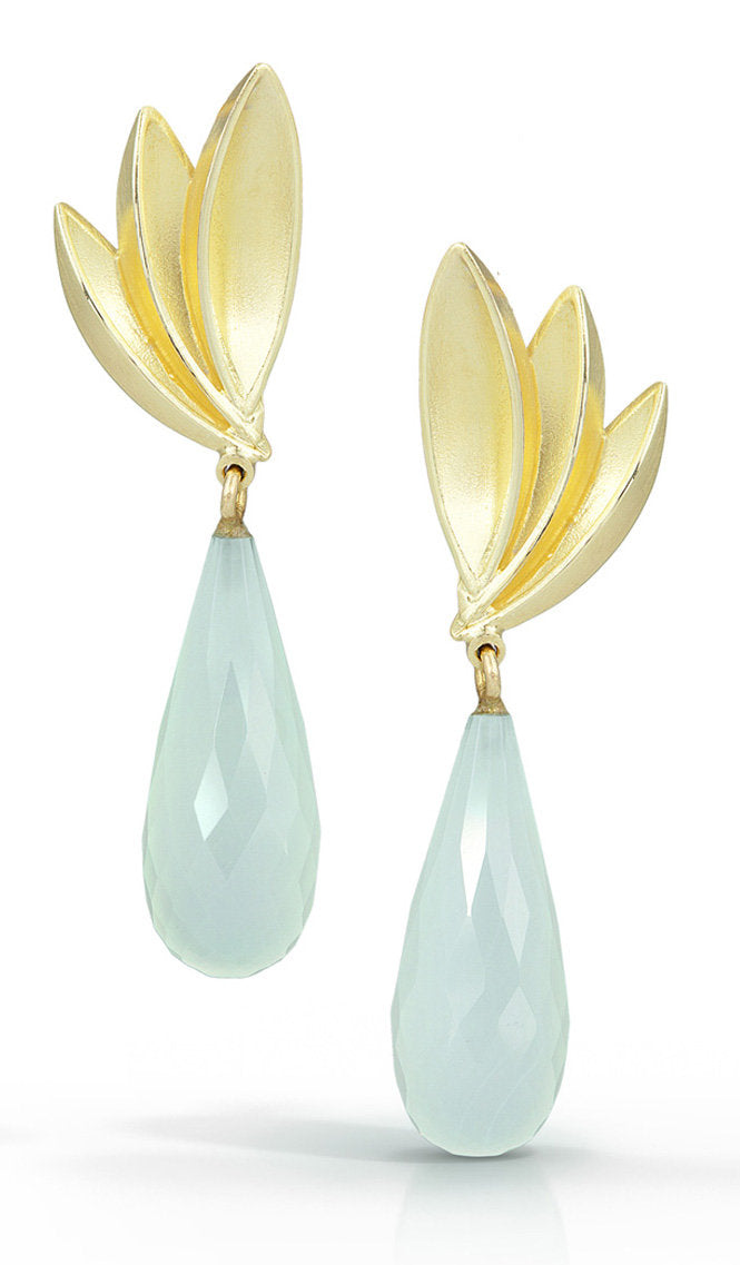 Bird of Paradise Drops in 18k