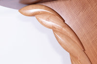 Curly Tanigre and Bubinga Wings Hall Table