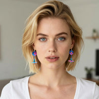Pollock's Frolic Earrings