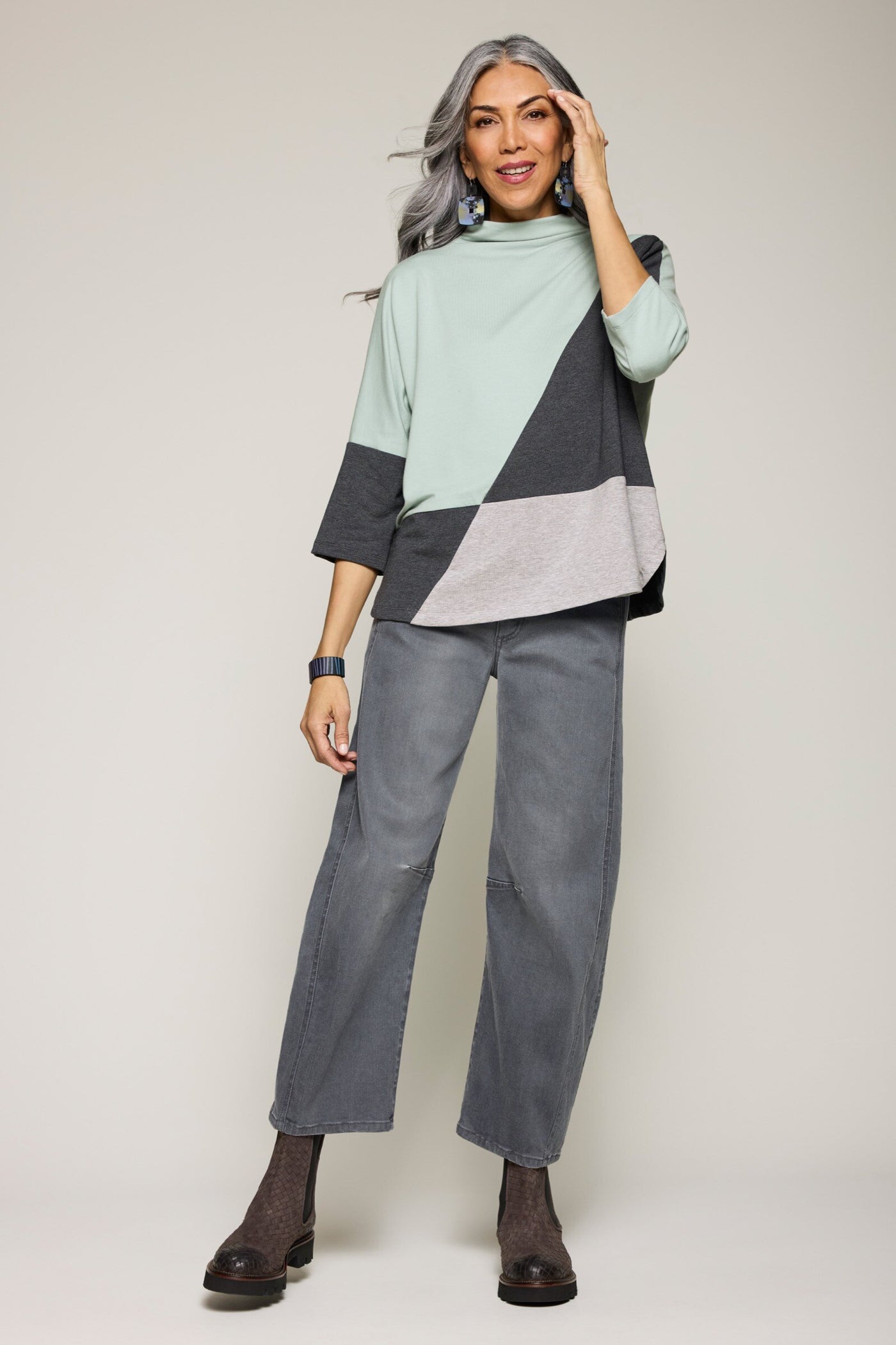 Mint/Gray/Black
