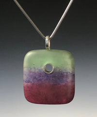 Square Landscape Necklace