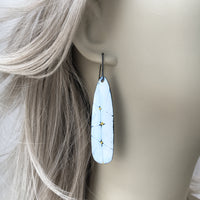 Astra Long Paddle Earrings