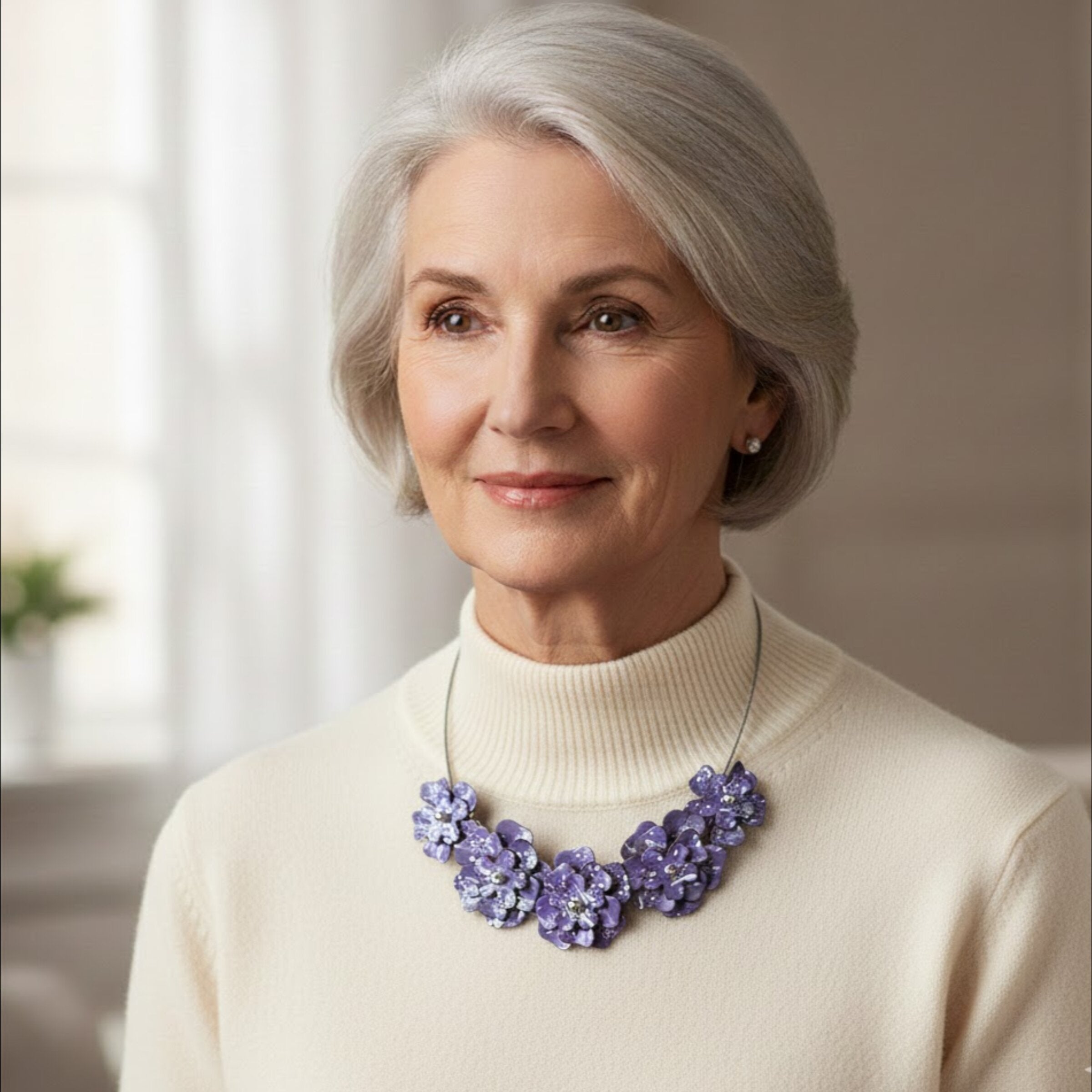 Lavender Bloom Collar