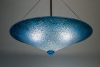 Deep Aqua Fade Pendant Chandelier