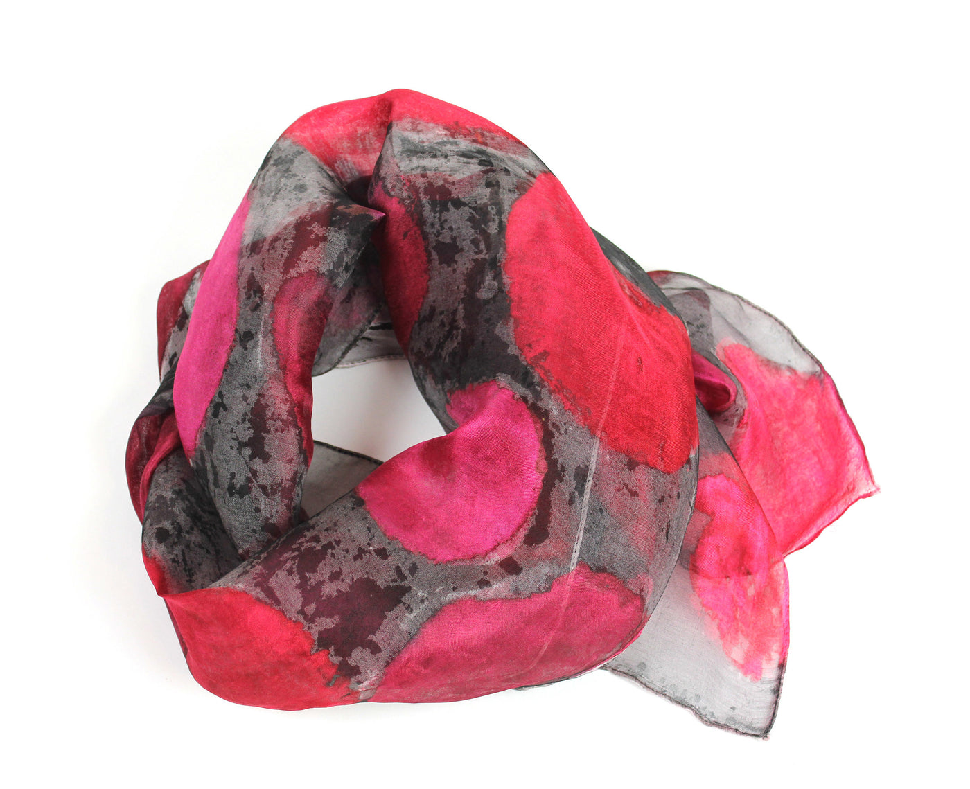 Hand Painted Project Scarf