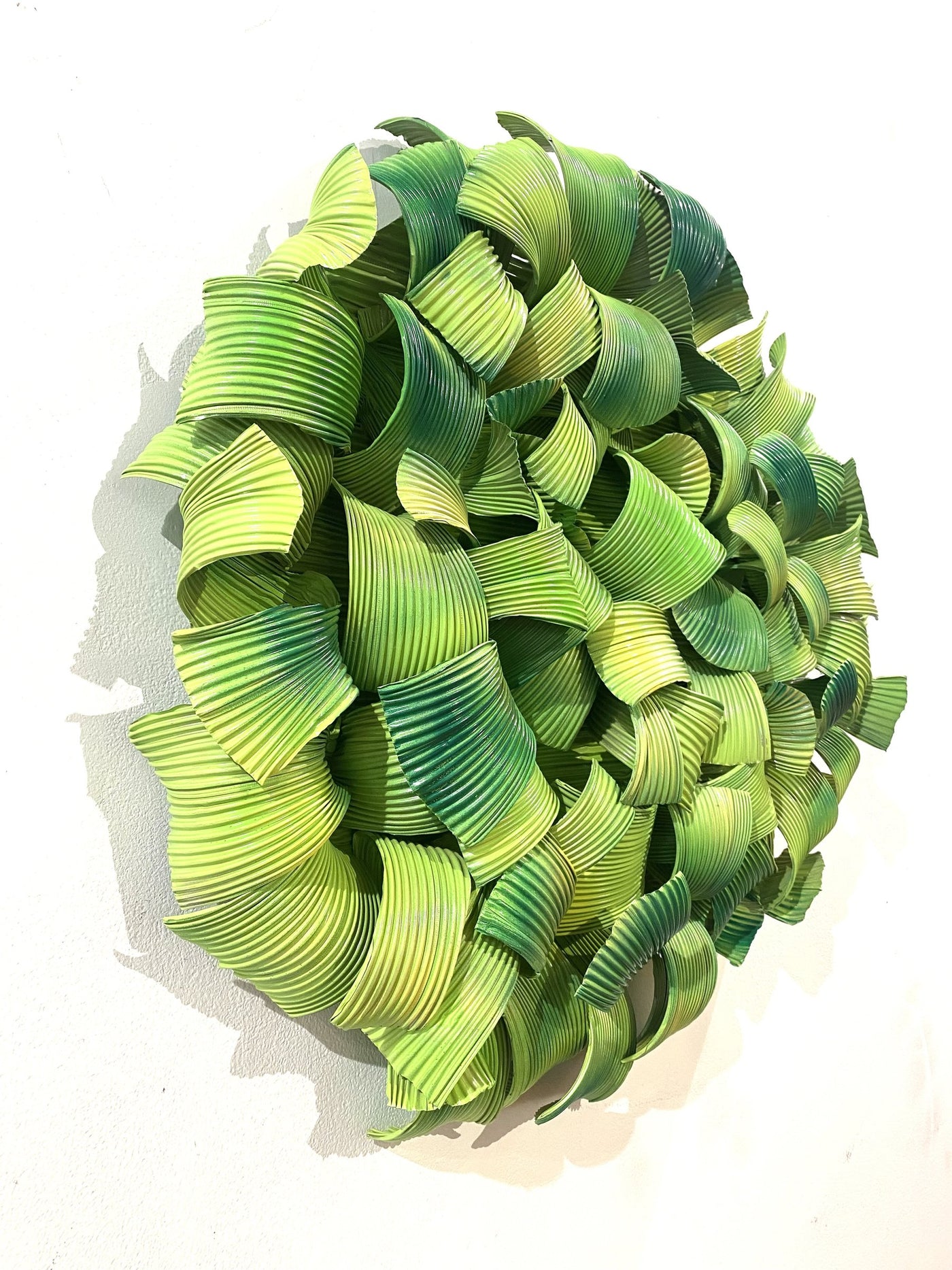 Viridescent Metal Wall Sculpture