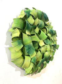 Viridescent Metal Wall Sculpture
