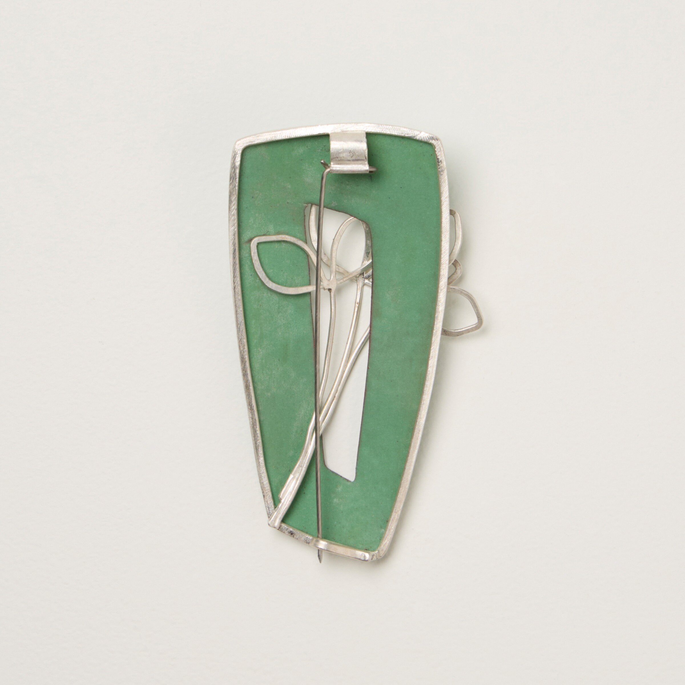 Aqua Sprouts Brooch & Pendant