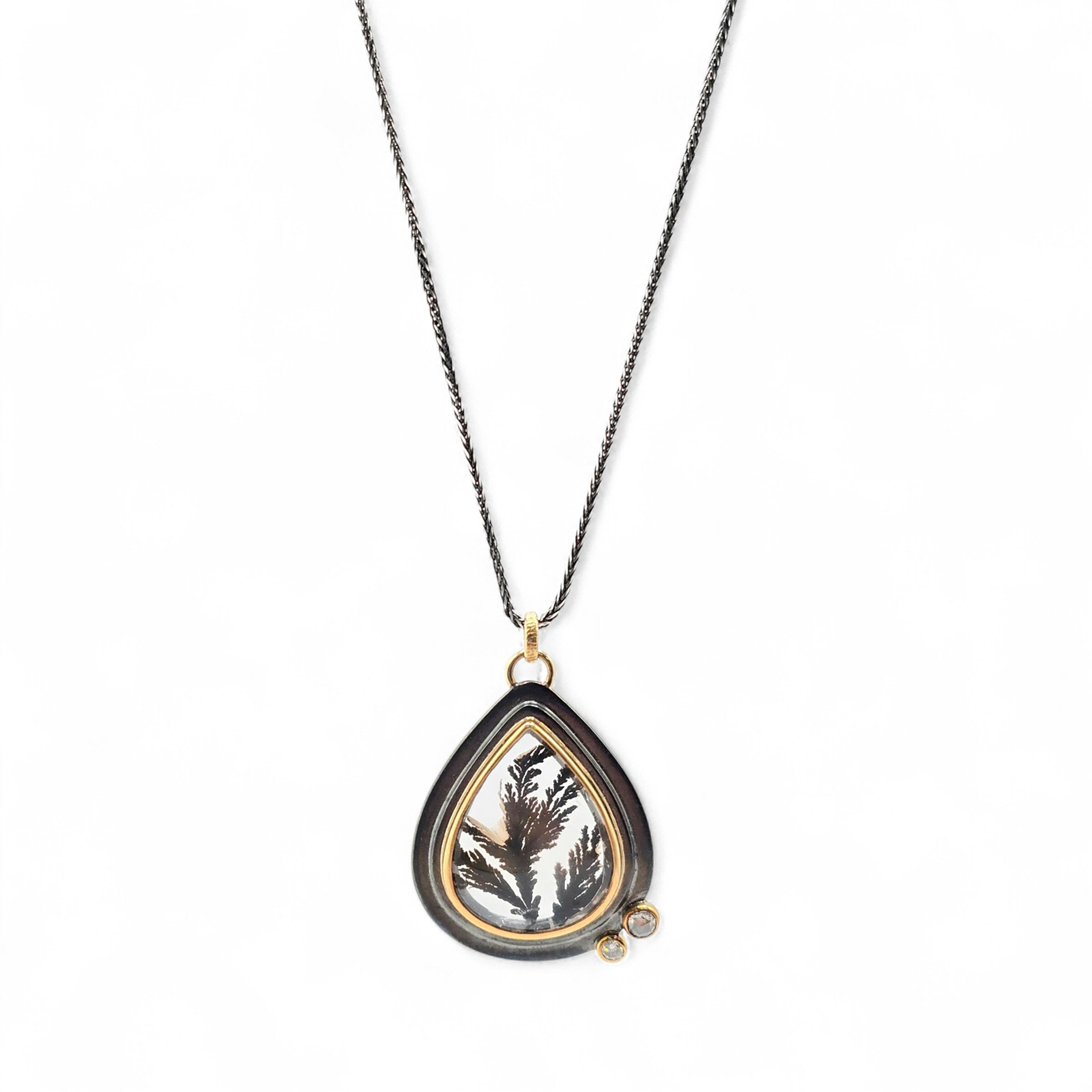 Dendritic Quartz Pendant