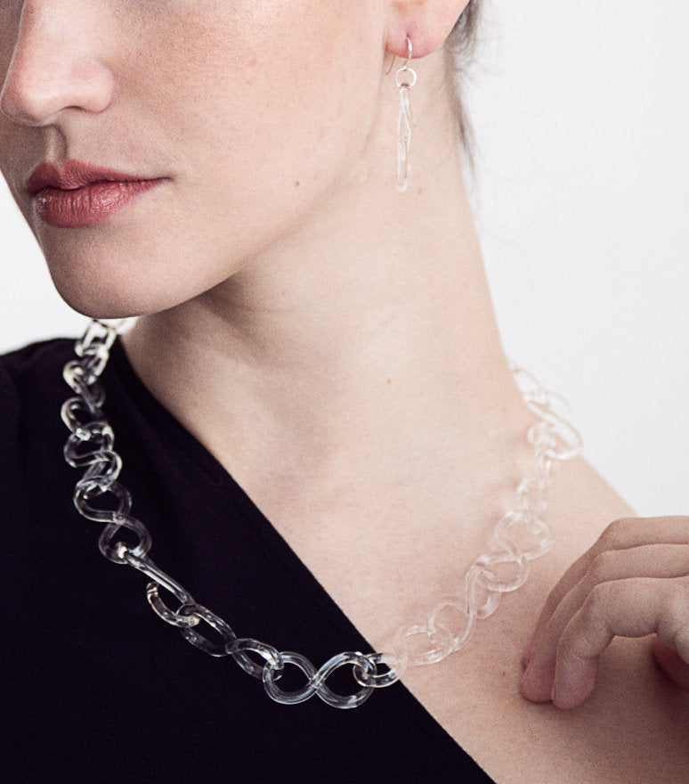 Figure Eight Chain Necklace