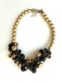 Black & Gold Necklace