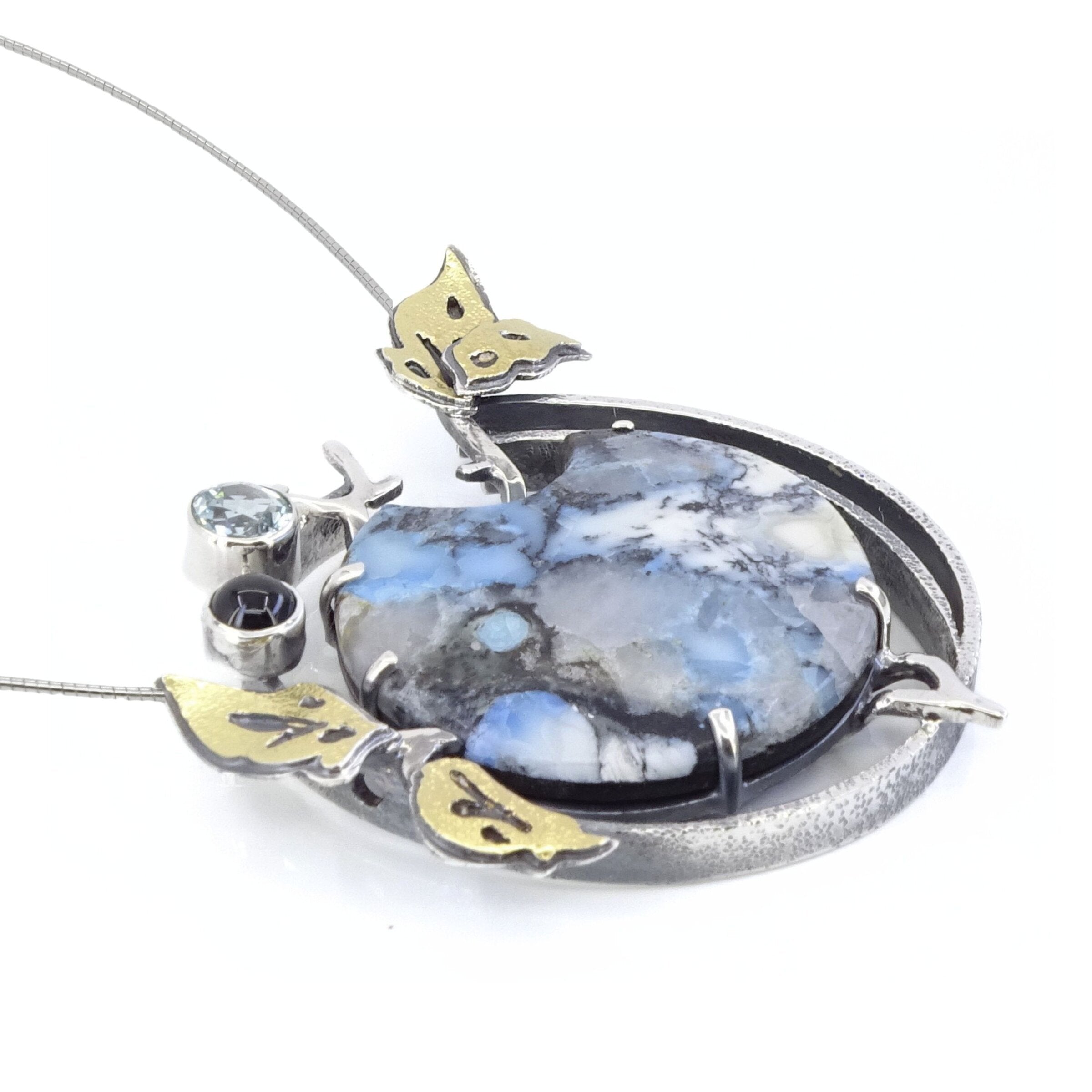 Lavender Moon Necklace