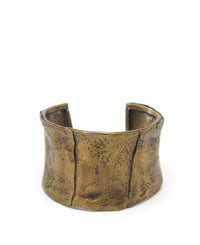 Brass Patchwork Cuff