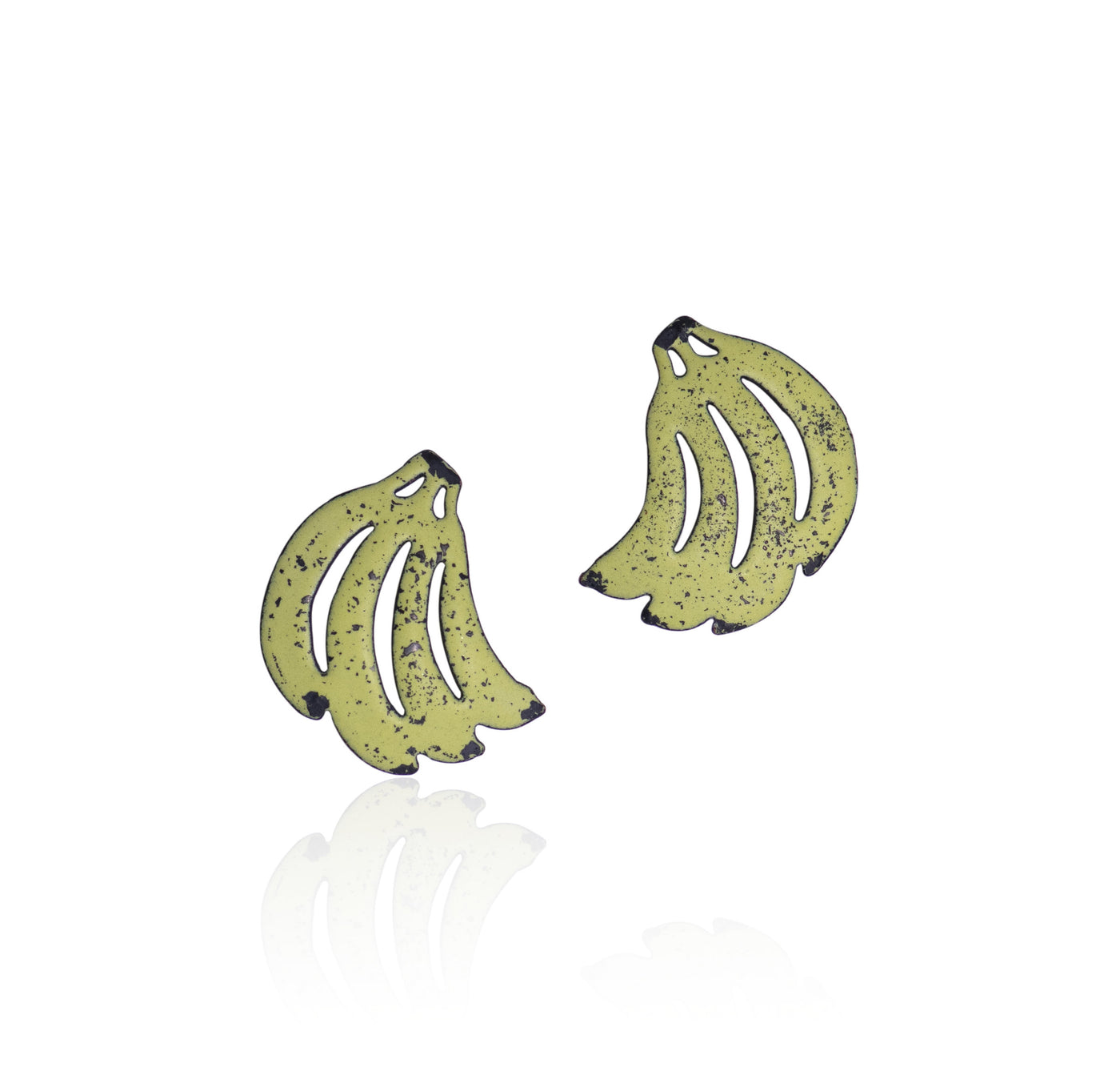 Large Banana Stud Earrings