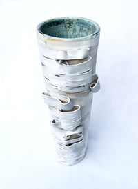 Large Birch Motif Vase