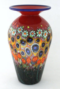 Large Red Giverny Classic Vase
